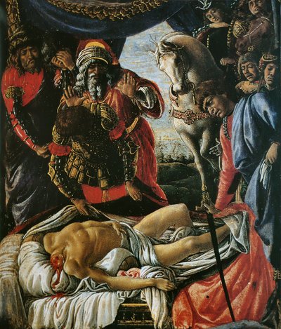 Discovery of the Body of Holofernes by Sandro Botticelli